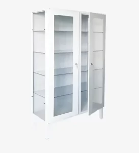 ARMOIRE VITRÉE À 2 PORTES
