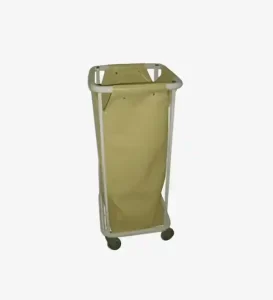 CHARIOT À LINGES AVEC SAC EN PLASTIQUE