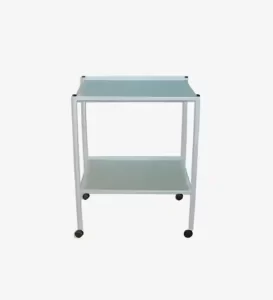 CHARIOT DE SOIN EN ÉPOXY AVEC VERRE