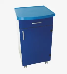 TABLE DE NUIT STRATIFIE AVEC PLATEAU EN ABS