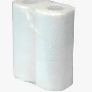 Pack de 24 rouleaux d'essuie-tout ultra-absorbant et résistant pour le nettoyage quotidien.
