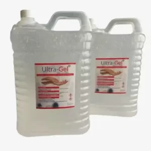 Gel Hydro-Alcoolique 5L – Désinfection efficace des mains et surfaces, format économique pour professionnels.