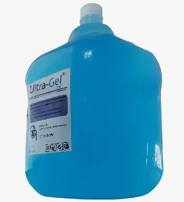 Gel échographique 5 litres pour examens médicaux en Tunisie, hypoallergénique et conductif, idéal pour échographies.