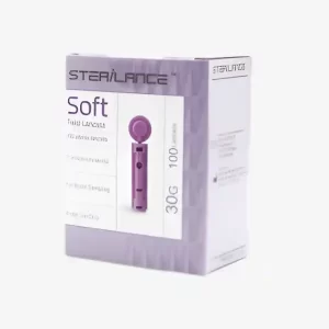 Lancette Bionime Boîte de 100 pour prélèvement sanguin rapide, précis et quasiment indolore, compatibles avec les glucomètres Bionime.