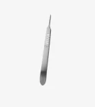 Manche Bistouri N°3, outil chirurgical en acier inoxydable pour montage de lames de bistouri.