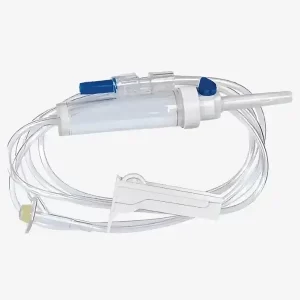 Perfuseur standard pour administration de fluides, idéal pour hôpitaux et cliniques.