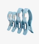 Pince ECG Pack de 4 – Fixation optimale pour électrodes ECG, idéale pour les tests médicaux.