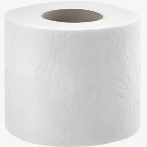 Pack de 48 rouleaux de papier toilette ultra-absorbant et résistant pour toute la famille.