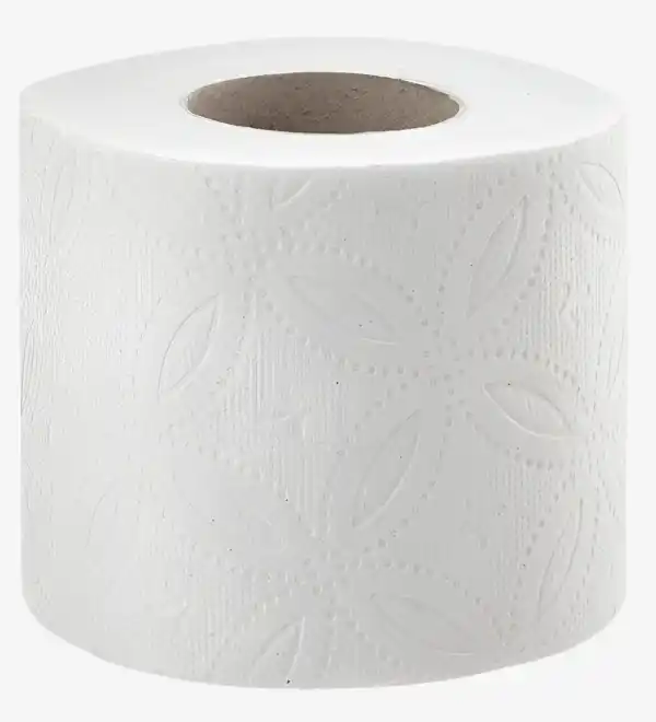 Pack de 48 rouleaux de papier toilette ultra-absorbant et résistant pour toute la famille.