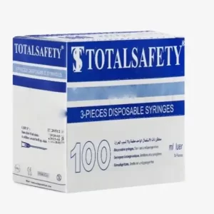 Seringue 5 ml Boîte/100, idéale pour des injections précises et en grande quantité.