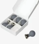 Pack de 6 ventouses ECG pour électrocardiogrammes, garantissant une conductivité optimale et une fixation efficace sur la peau.